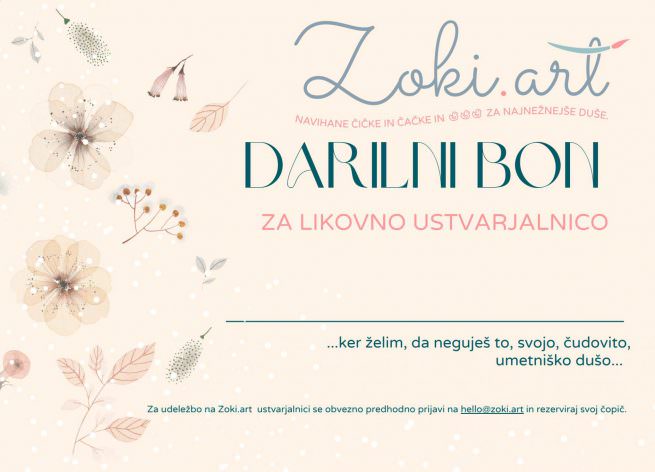 Darilni bon za likovno ustvarjalnico - Image 2