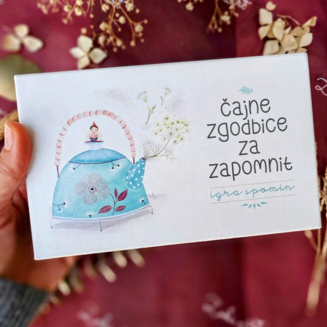 Igra spomin ”Čajne zgodbice za zapomnit”