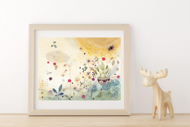 Art Print ”The Sun” A4