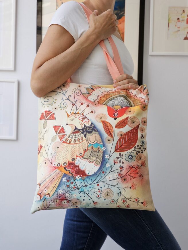 Tote Bag ''Boho Bird'' - Image 5