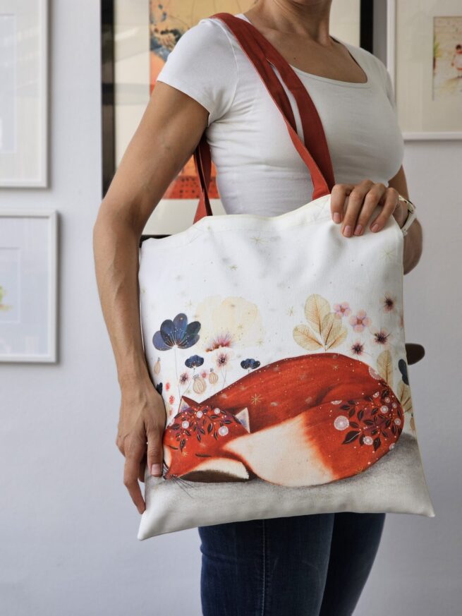 Tote Bag ''The Fox'' - Image 2