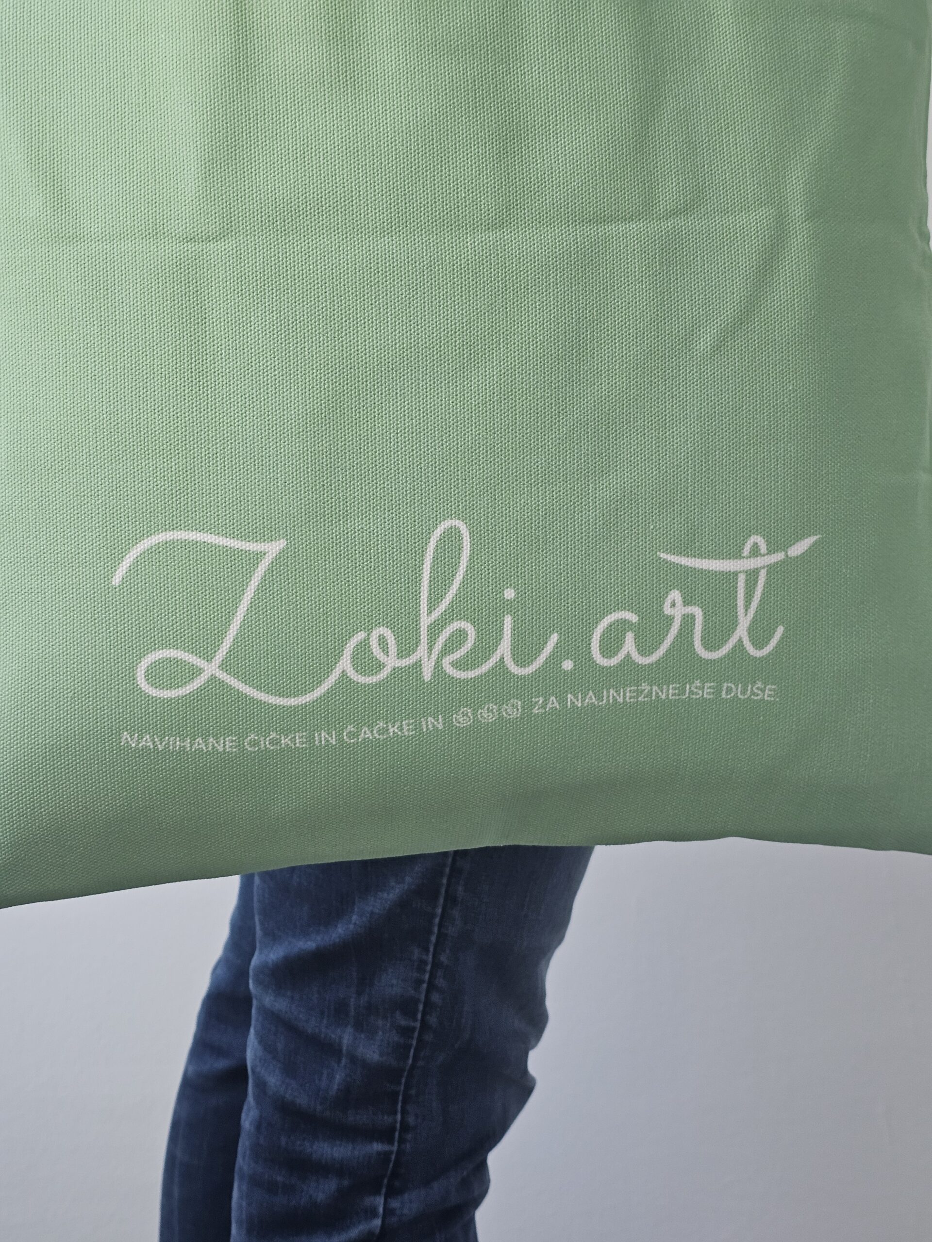 Canvas Tote "Rože Nina" - Image 8