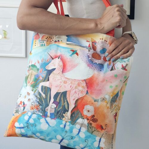 Tote Bag Unicorn Dreams