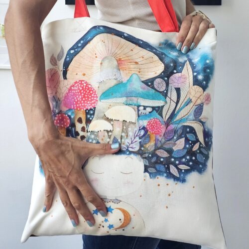 Tote Bag Mushroom Magic