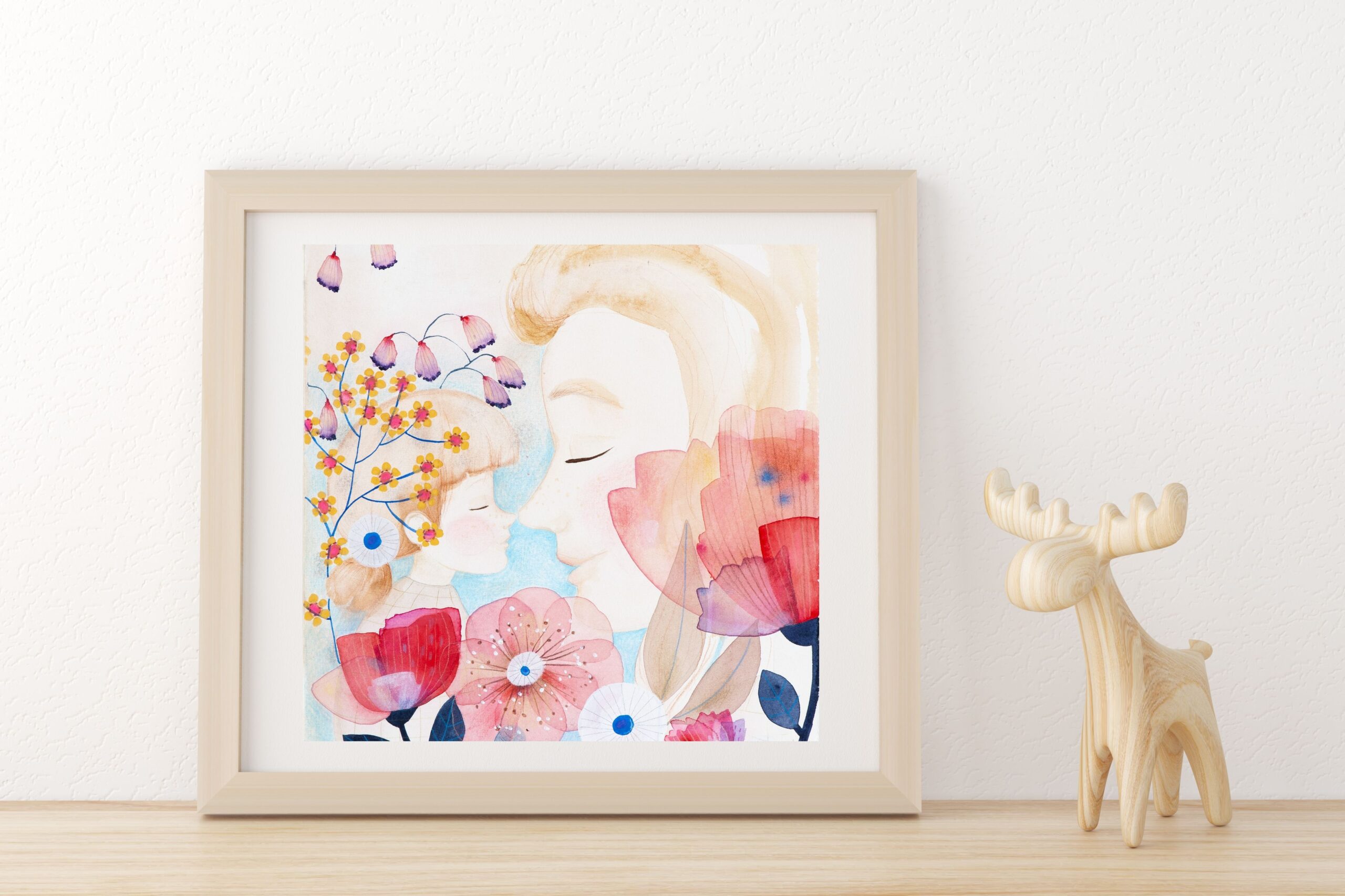 Art Print "To My Mother" 23×23 cm