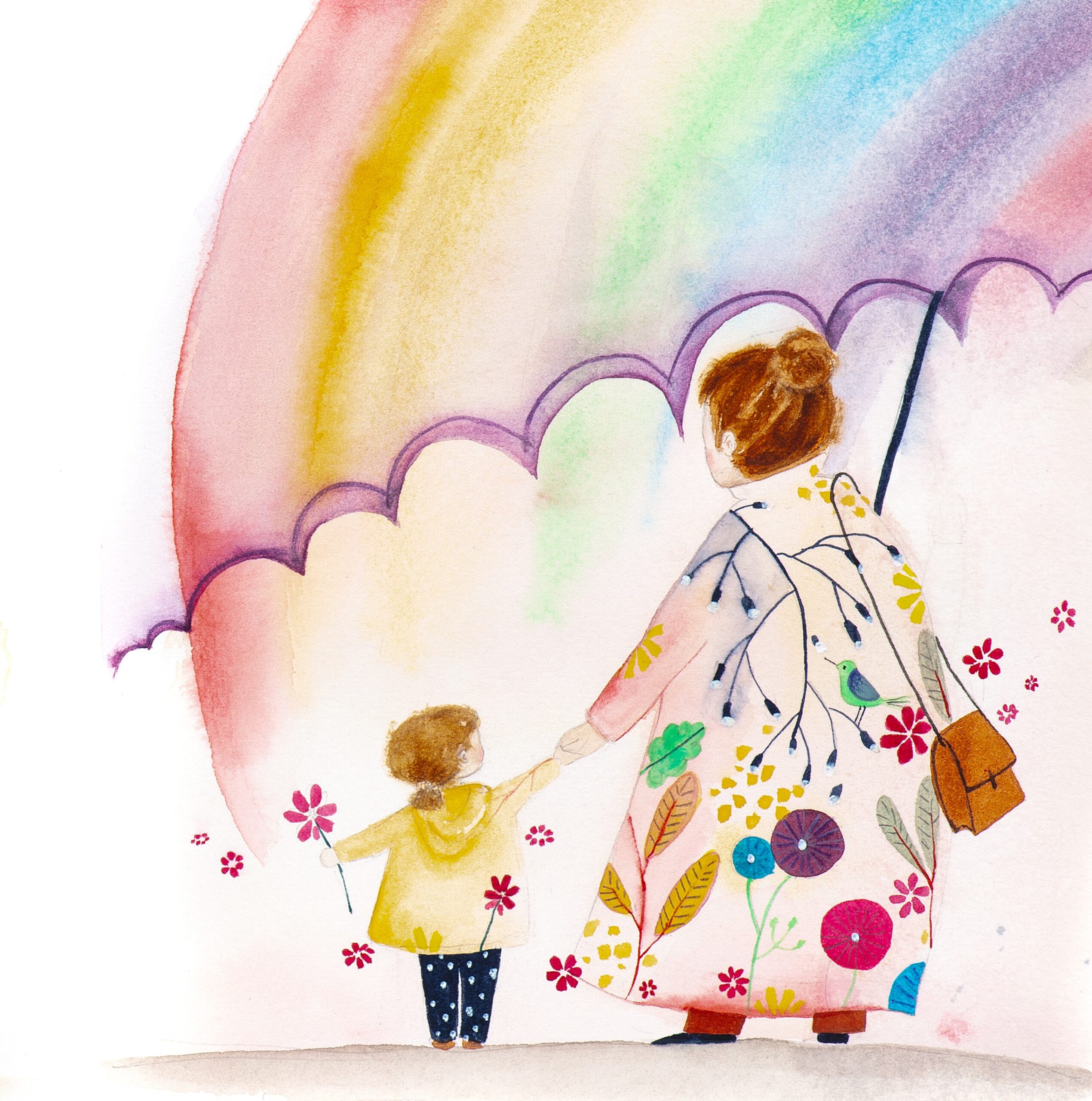 Art Print "All My Colours for You" 23×23 cm - Image 2