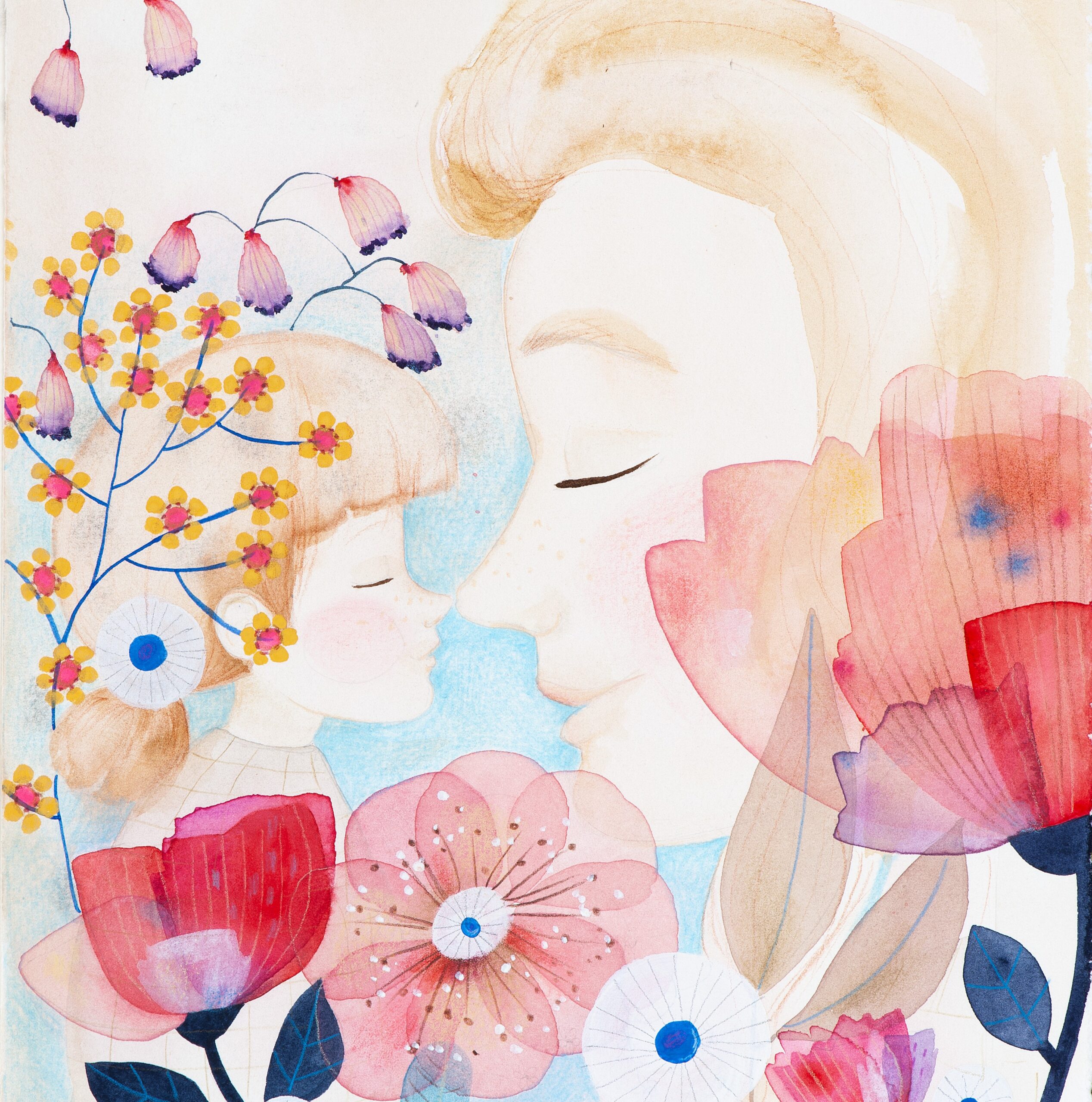 Art Print "To My Mother" 23×23 cm - Image 2