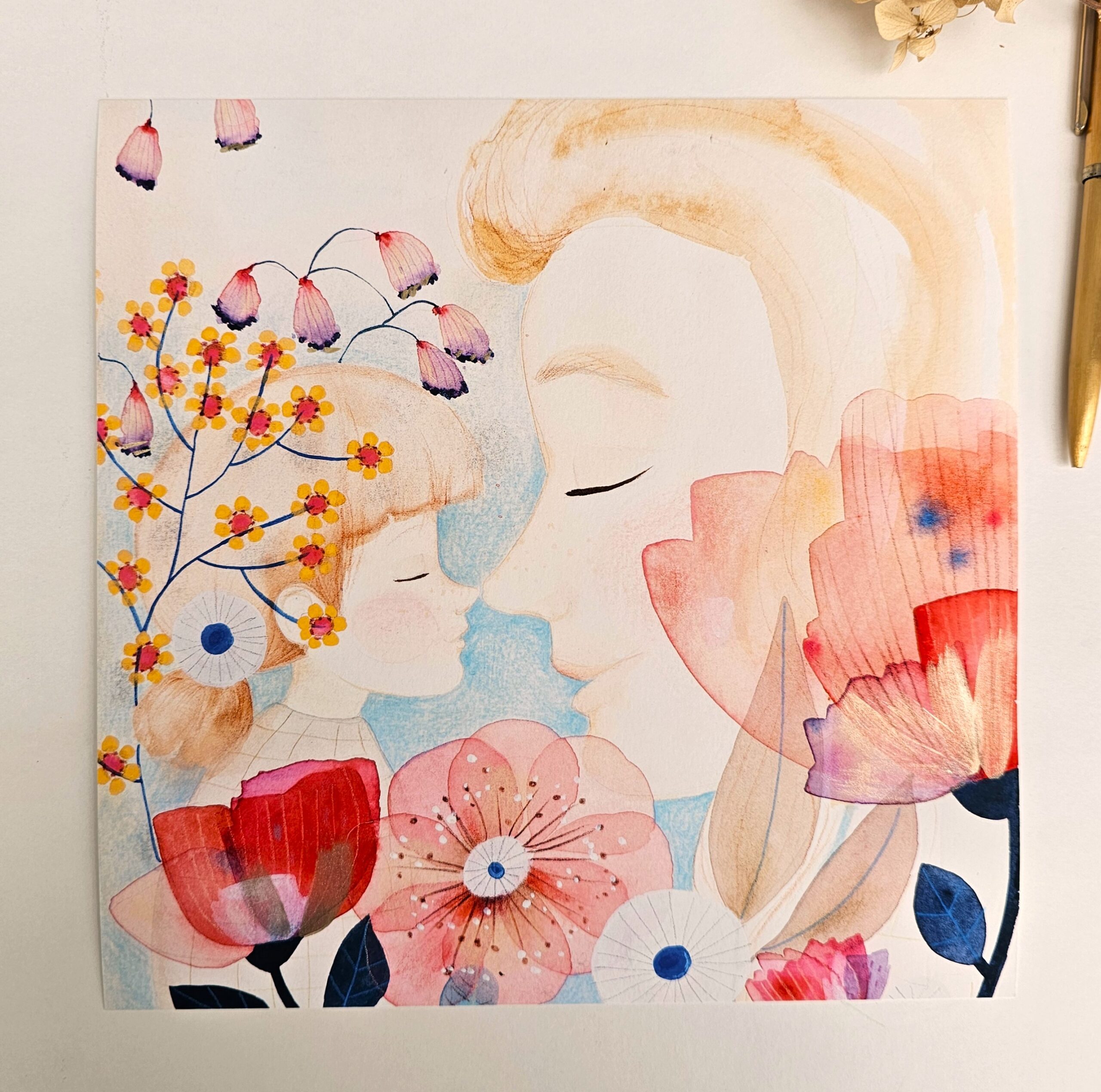 Art Print "To My Mother" 23×23 cm - Image 5